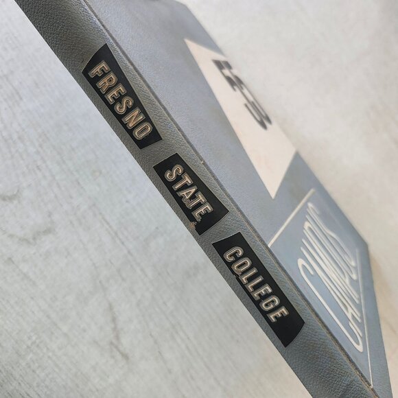 Fresno State College California 1955 Yearbook Jerry Tarkanian UNLV Coach - Picture 3 of 7